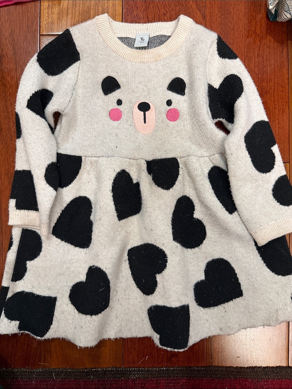 Tu kids Heart Sweater Dress
